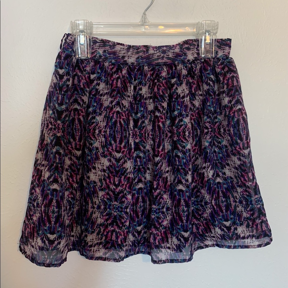 🍊3/$10 Target Multicolor Print Skirt